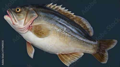Atlantic cod fresh Gadus morhua fish of Greenland