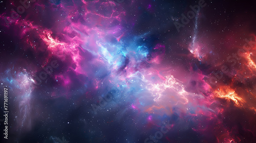 Mysterious space wallpaper for applies to graphic resources used for a variety of designs