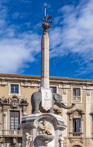 Sicily [Italy]-Catania-Elephant Statue [u Liotru] photo