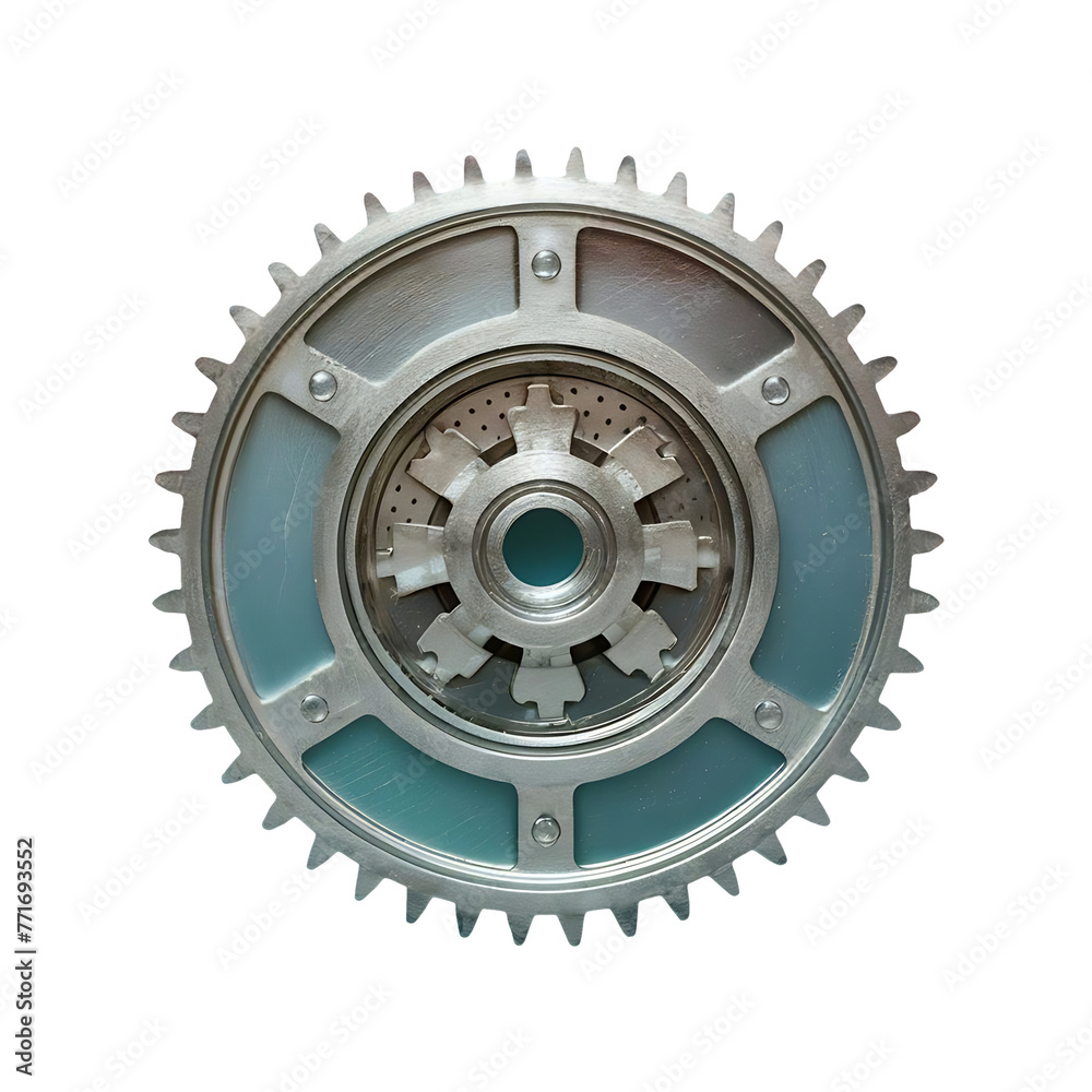 Round metal gear metal gear machine cut out png isolated on transparent background Round metal gear metal gear machine cut out png isolated on transparent background