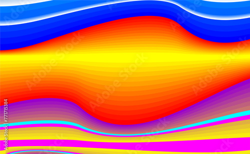 Latar belakang abstrak warna pelangi untuk desain vektor	 photo