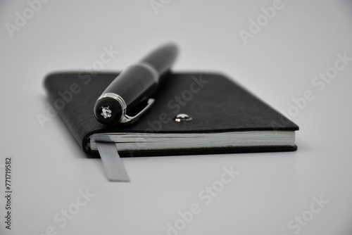 Luxury Smartphone and luxury notebook with pen