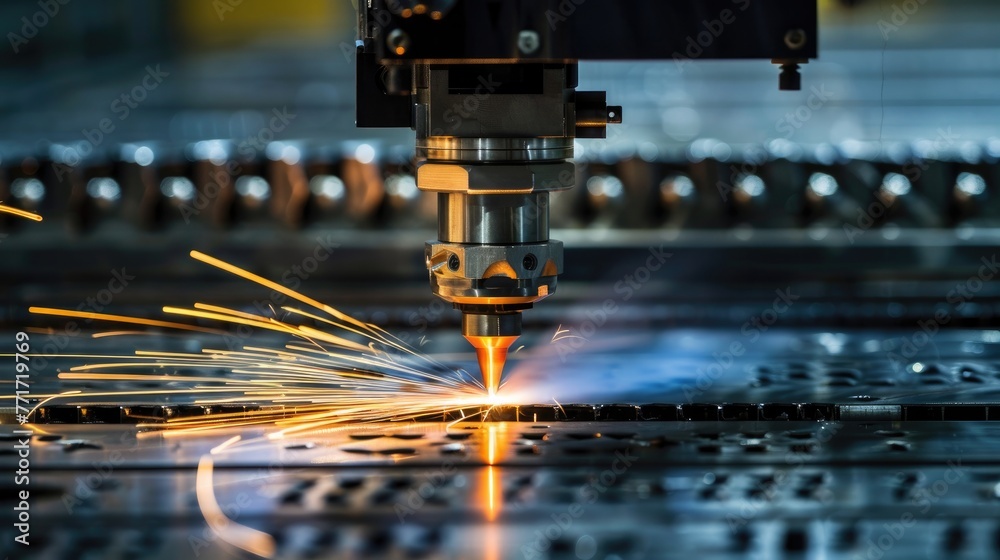 Laser cutting machine Generative AI