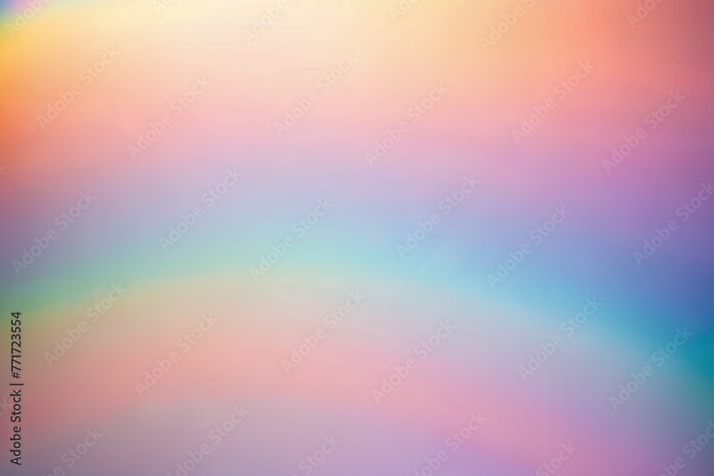 Rainbow pastel background with sunshine glare. - obrazy, fototapety, plakaty 