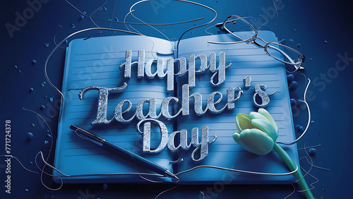 Teachers day poster , banner , social media post , graphic resource