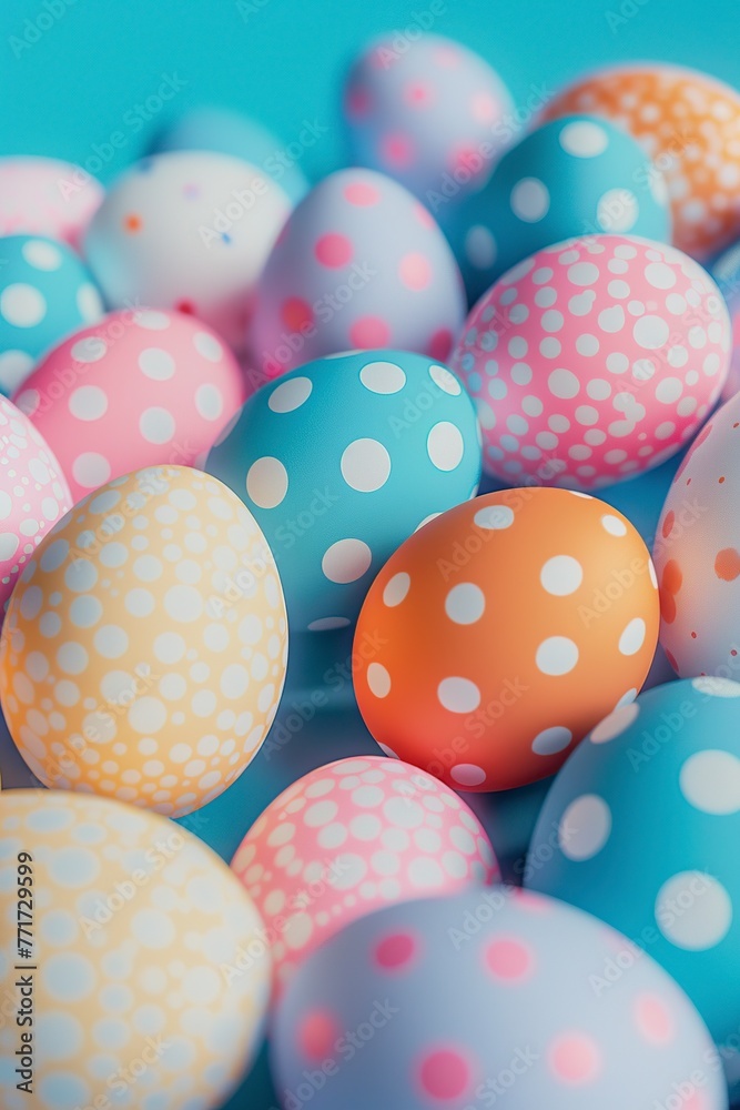 Fototapeta premium Three Eggs on Table