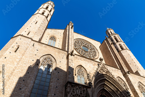 Santa Maria del Mar church ...