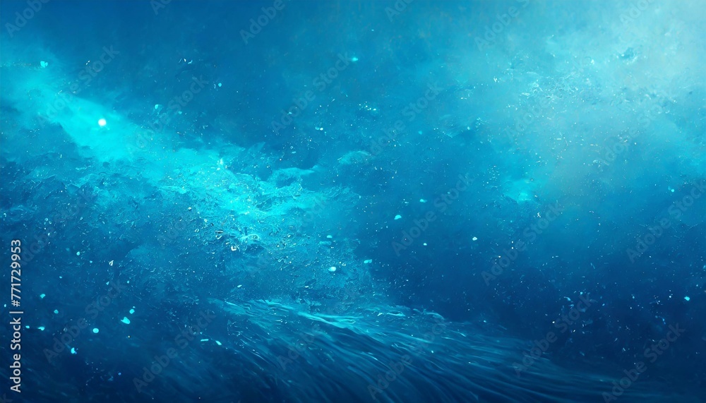 Naklejka premium Blue Tranquility: Abstract Soft Blur Background