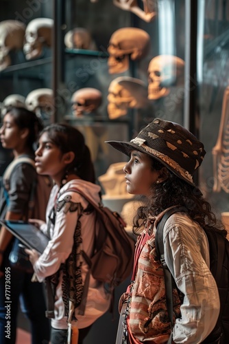 Group of People Standing Around Museum © Jorge Ferreiro