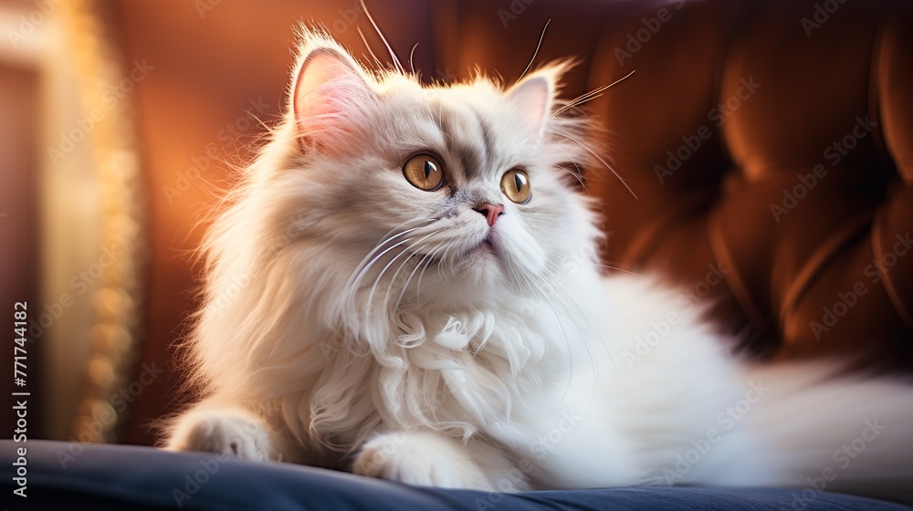 portrait of a cute persian cat (Suitable for background use) portrait of a cute persian cat (Suitable for background use)