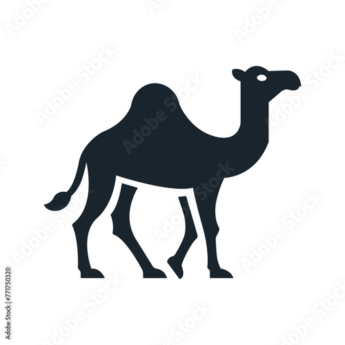 Camel icon. Isolated simple vector illustration