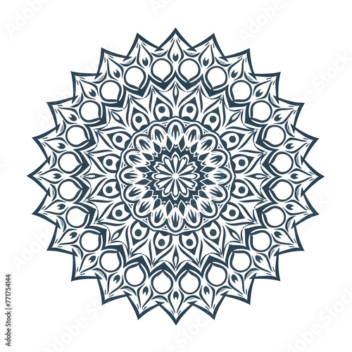 ornamental round lace ornament