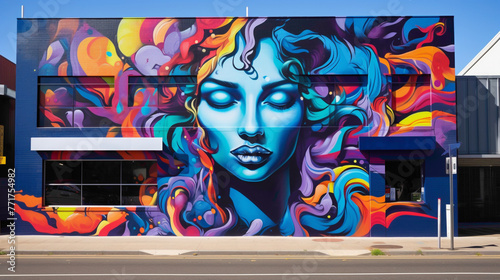 Experience the dynamic energy of the city with bold and vibrant street art murals as your backdrop.