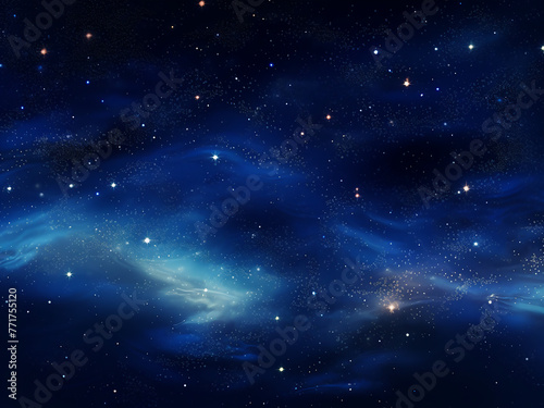 A breathtaking glimpse of the Starry heavens in space. AI Generation.