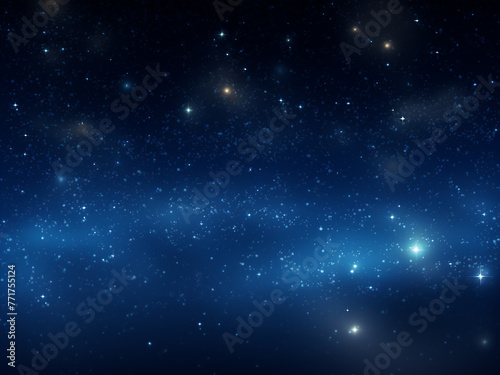A celestial tapestry of the Starry heavens in the cosmos. AI Generation.