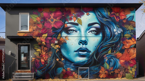 Discover the transformative power of art with a vibrant street art mural that invites you to see the world anew.