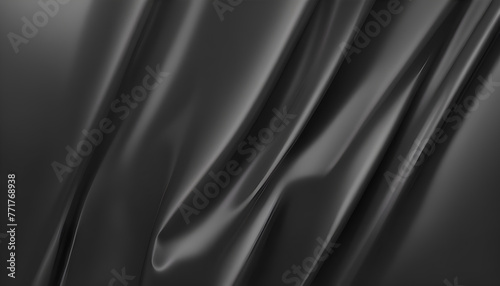 Background texture of a polyethylene,plastic transparent black plastic film,transparent stretched background.