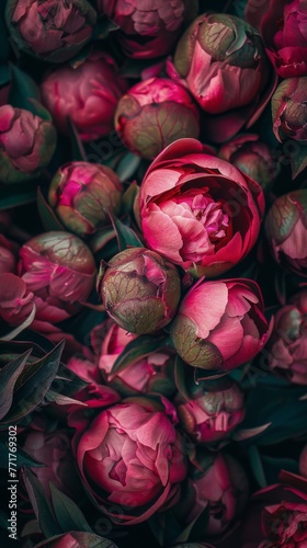 Blooming Pink Flowers
