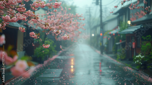 rain on the street © eevnx