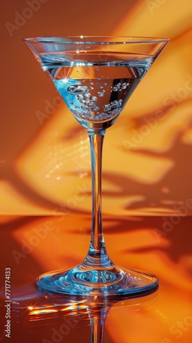 Glass of Wine on Table