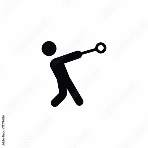 Hammer Throw Athletics Sport icon