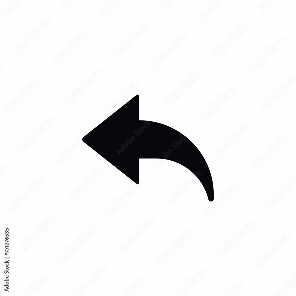 Reply Button Arrow Message icon Reply Button Arrow Message icon