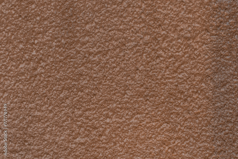 Fototapeta premium Rough Brown Wall Texture Plaster Surface Cement Background Concrete Stucco Structure