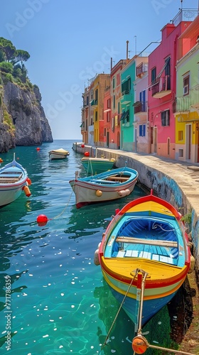 Two Boats Floating on Water