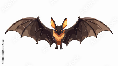 Bat vector for website symbol icon presentation fla