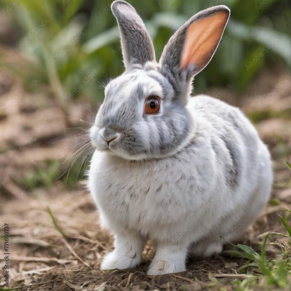 white rabbit on the grass, It sounds like you're describing a small rabbit. Rabbits are small mammals belonging to the order Lagomorpha, with long ears, short fluffy tails, and strong hind legs white rabbit on the grass, It sounds like you're describing a small rabbit. Rabbits are small mammals belonging to the order Lagomorpha, with long ears, short fluffy tails, and strong hind legs