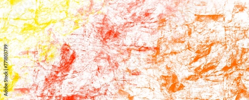background yellow orange red back paint with a brush