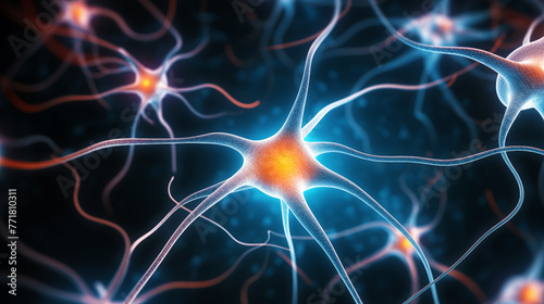 Neurons Brain Cell Nerves Illustration