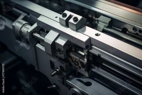 A Glimpse into the Intricate Design and Functionality of a Machine Hinge in Industry