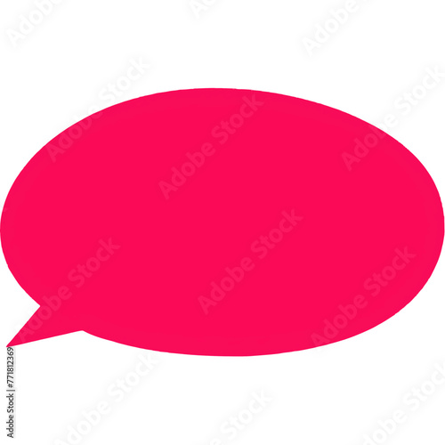 Speech Bubble set, chatting box, message box outline cartoon vector illustration design.