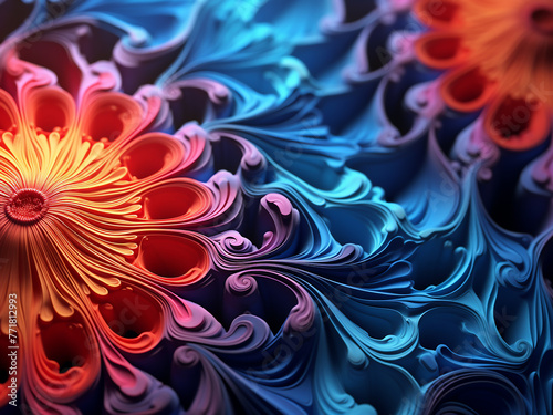 Explore the intricacies of a fractal universe, where complexity spans across varying scales.