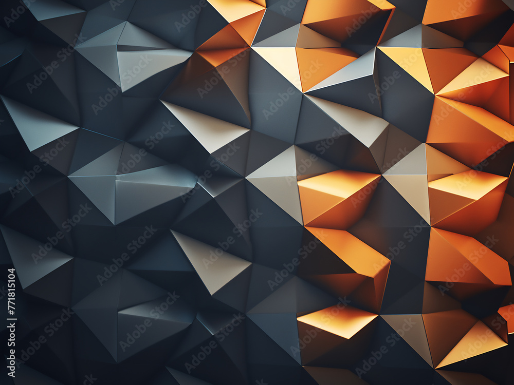 Fototapeta premium Multicolored hues dance across a digital canvas with fluid waves