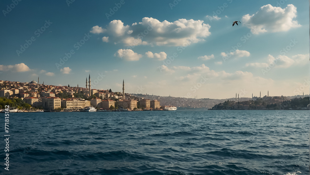 Fototapeta premium The magnificent city of Istanbul Türkiye
