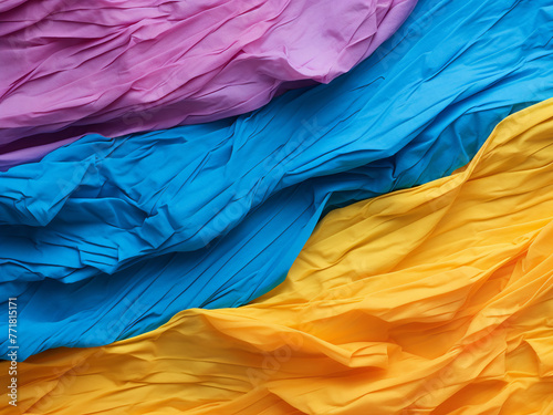 Embark on a journey through abstract realism with a paper-cut background for versatile designs