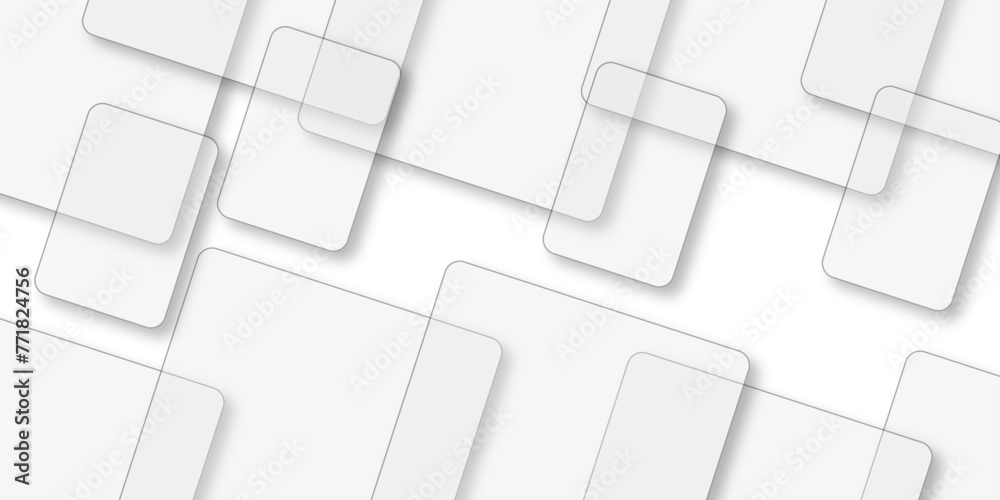 Gray geometric overlapping square pattern. Vector illustration technology background with shadow. soft shadow on neutral light grey textured background.3d architecture pattern design. Gray geometric overlapping square pattern. Vector illustration technology background with shadow. soft shadow on neutral light grey textured background.3d architecture pattern design.