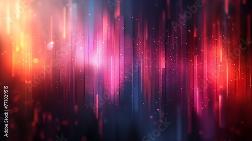 Abstract image. Pink purple abstract background for design. Geometric shapes. Triangles, squares, stripes, lines. Color gradient. Modern, futuristic. Light dark shades. Web banner. Modern, futuristic.