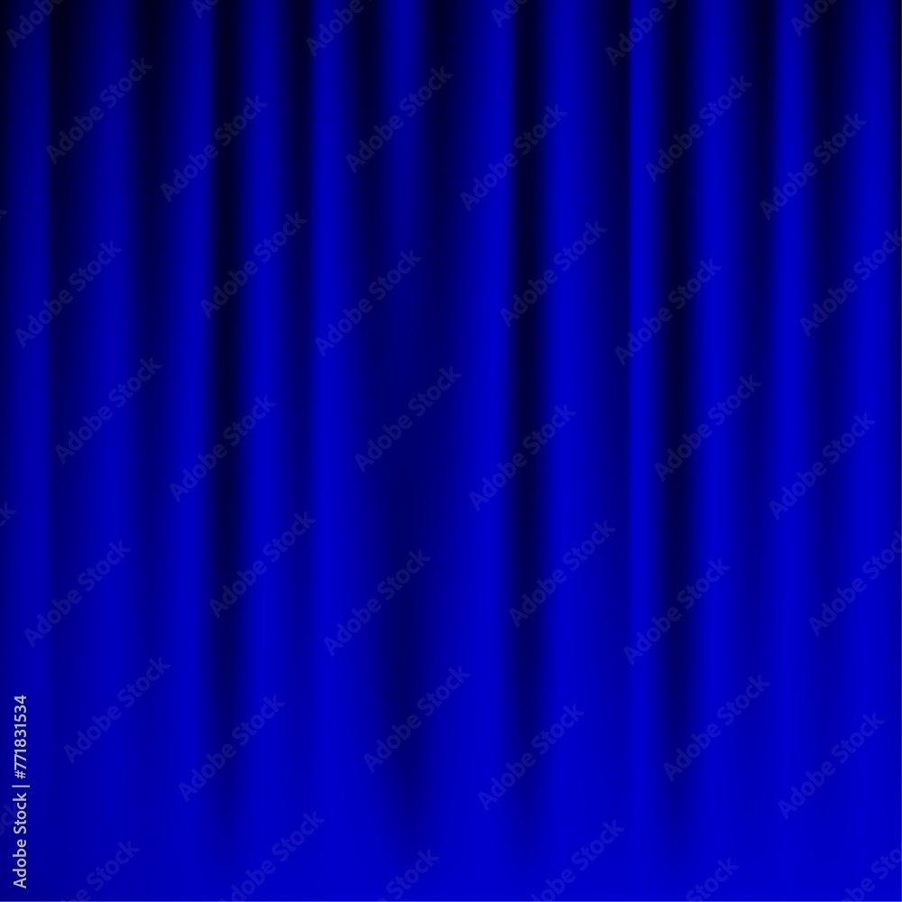 Curtain Blue Curtain Blue