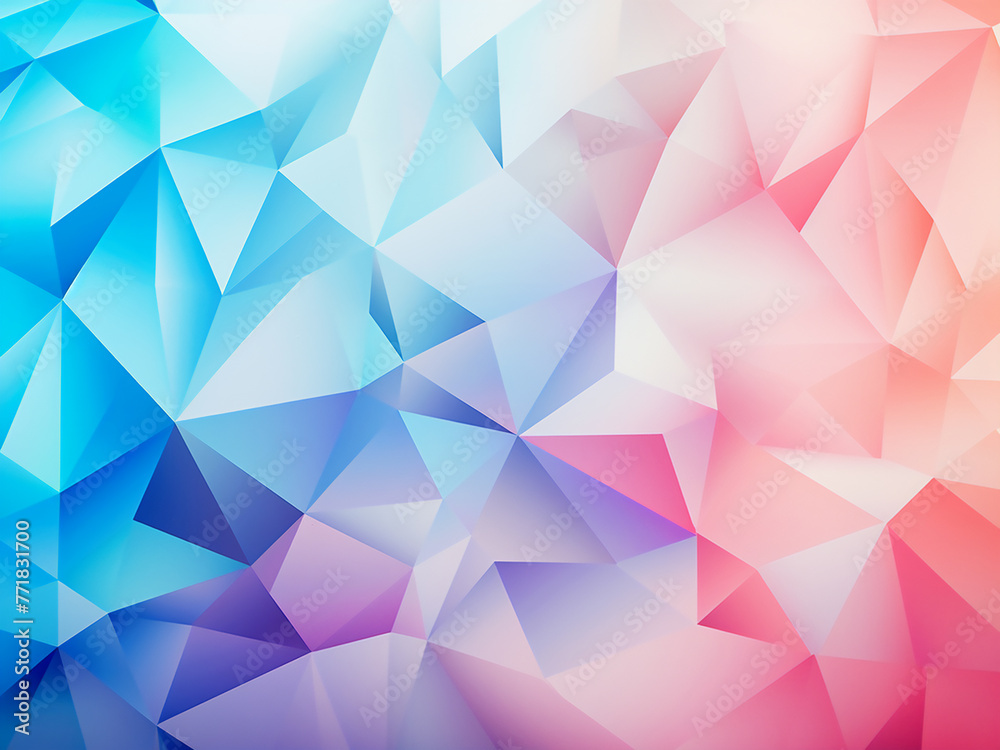 Explore the geometric mosaic of triangles in a low poly pastel background. Explore the geometric mosaic of triangles in a low poly pastel background.