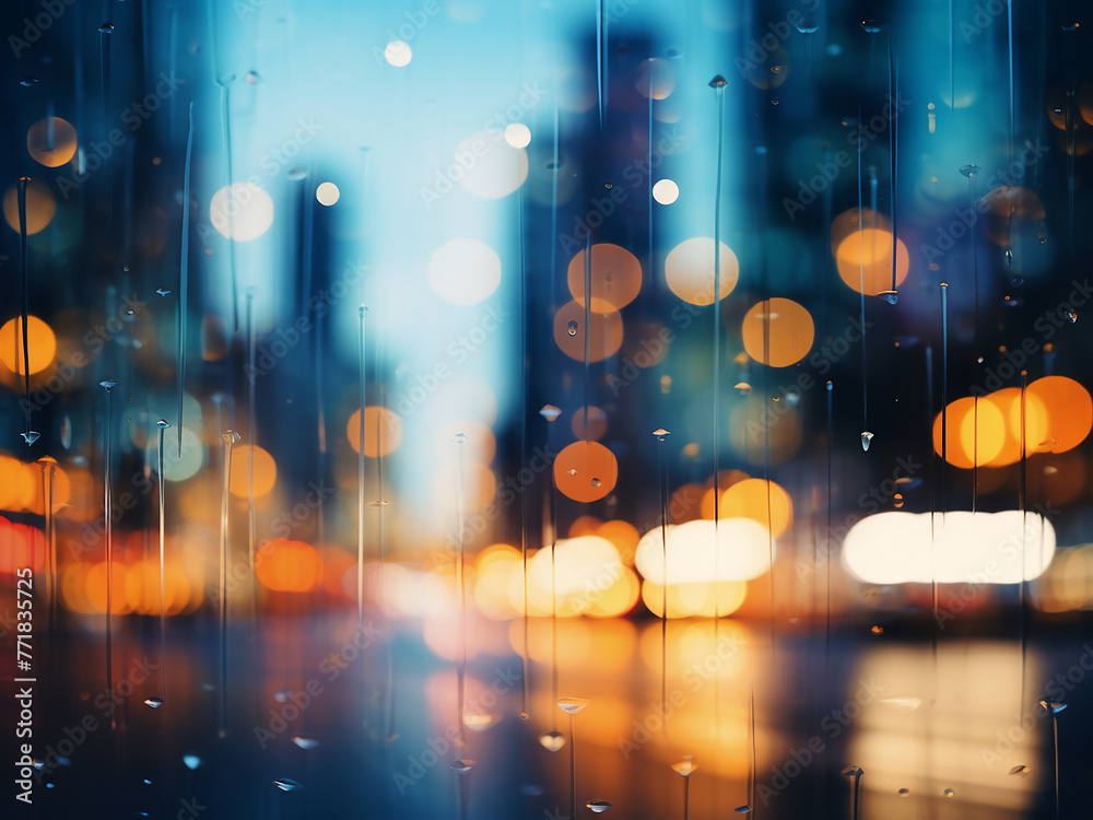 Fototapeta premium Opt for an artistic, defocused urban abstract texture backdrop.