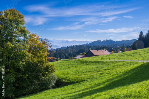 Landscape of Hinteregg and the Bregenzerwald, State of Vorarlberg, Austria photo