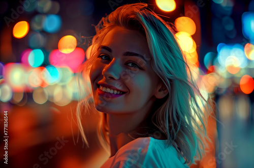 Portrait of a Happy Woman