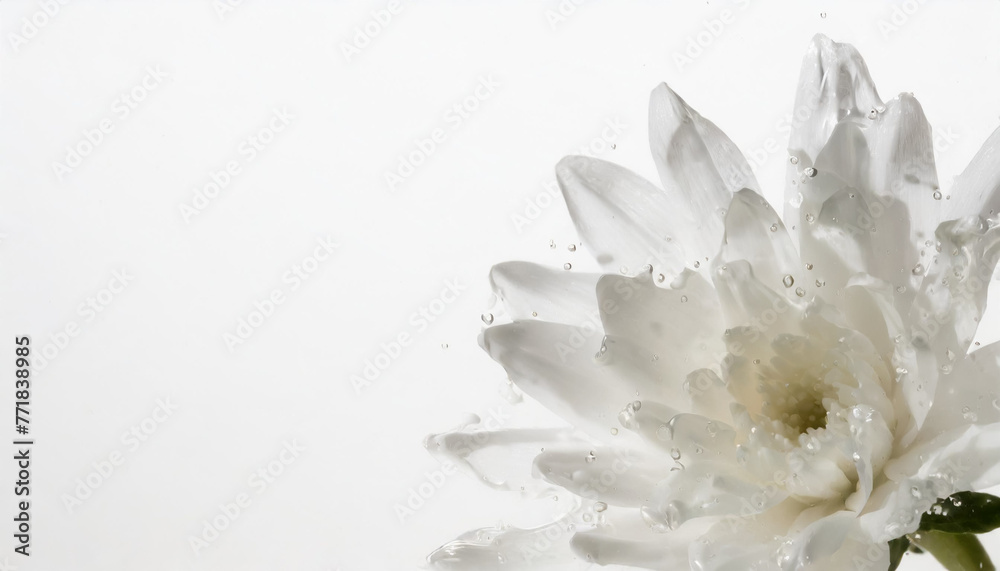 Fototapeta premium 水 水滴 水しぶき 水源 水紋 水質 天然水