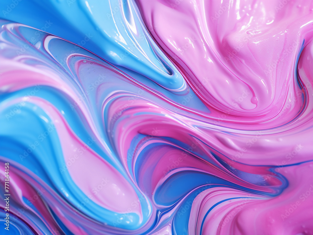 Acrylic background boasts a mesmerizing marbling effect. Acrylic background boasts a mesmerizing marbling effect.