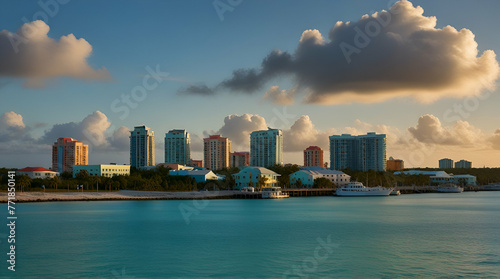 Yachts at Atlantis Marina -Bahamas Nassau Paradise Island - Atlantis Hotel.generative.ai