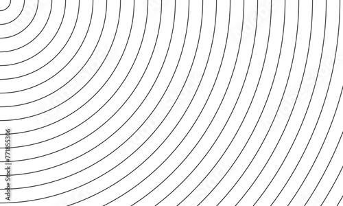Vector Quarter Circle Lines For Background, wallpaper, wrapping paper photo