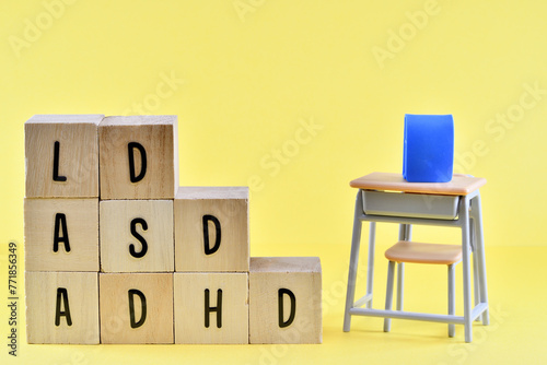 発達障害 LD ASD ADHD photo
